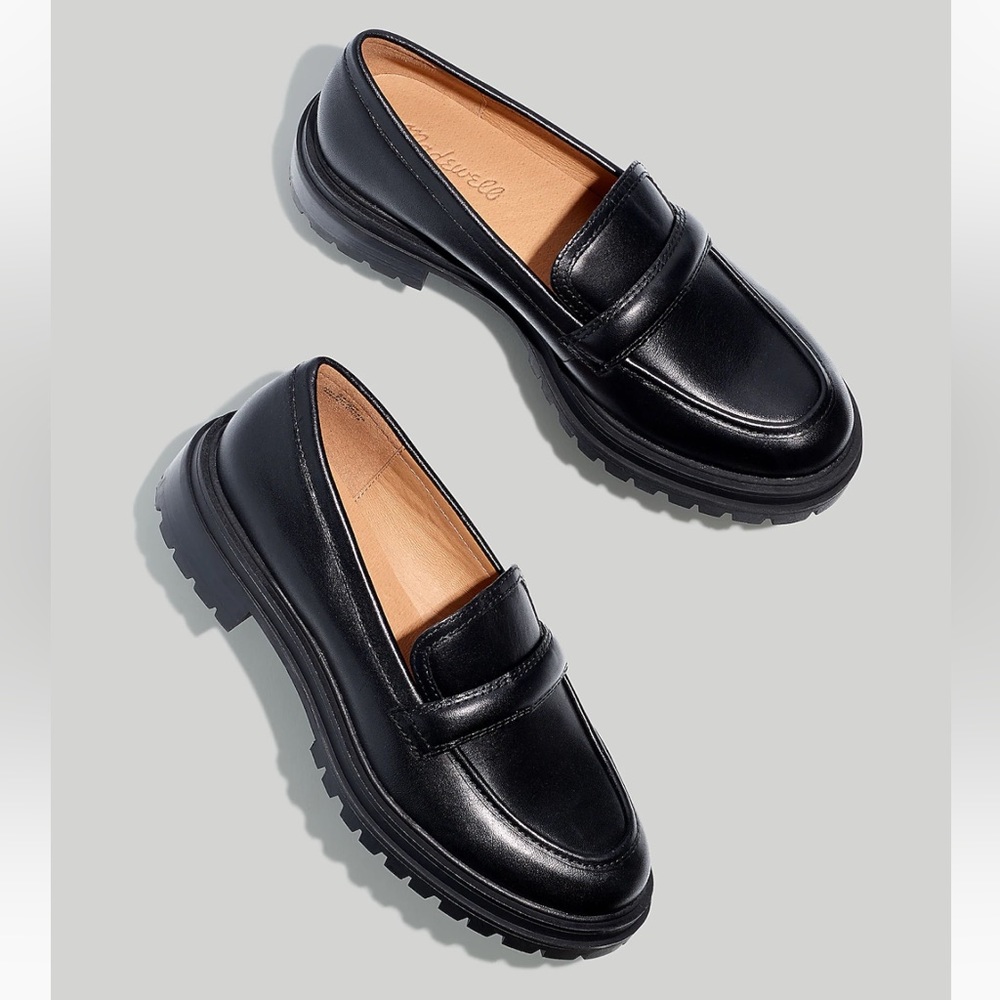 Madewell Bradley Lugsole Loafer in Leather